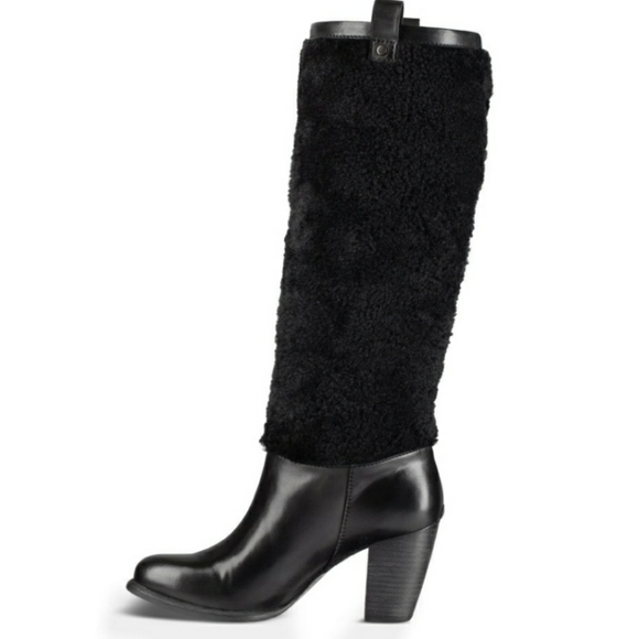 Ugg Ava exposed shearling Boots - Picture 3 of 9
